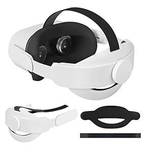 K5 Verstelbare Hoofdband voor Oculus Quest 2,Hoofddruk Verminderen Comfortabele Aanraking,Vervanging voor Oculus Quest 2…
