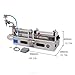 HYUIO Automatic Liquid Filling Machine, Stainless Steel Electric Pneumatic Bottle Filler, High-Speed Dispenser for Various Liquids in Industrial and Commercial Use