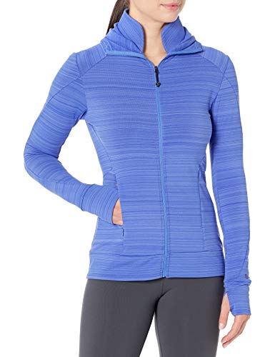 SHAPE activewear Women's Element Run Hoodie, Blue Amparo, S