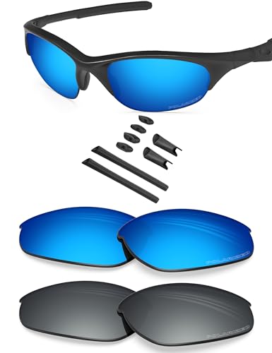 Image of BLAZERBUCK Polarized Replacement Lenses for Oakley Half Jacket - 2 Pairs