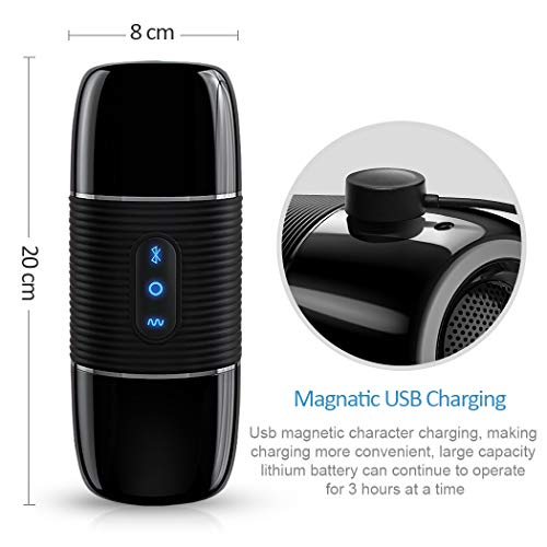 Anel de massagem masculino V-íbrátíng 10 modos de vibração de silicone recarregáveis, para homens WP