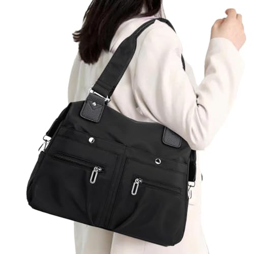 Sac à main en nylon imperméable à l'eau avec compartiments de rangement