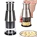 Mgichoom Gepresster Knoblauchhacker, Knoblauchpresse, Knoblauchschneider, Edelstahl Crusher Squeezer für Knoblauch Ingwer, manueller Mini-Gemüsezerkleinerer, Zwiebel- und Salatzerkleinerer