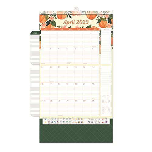 17-Month 2022-2023 Hanging Wall Calendar - Do It All Magnetic Calendar By Orange Circle Studio - Fruit And Flora #TOP3