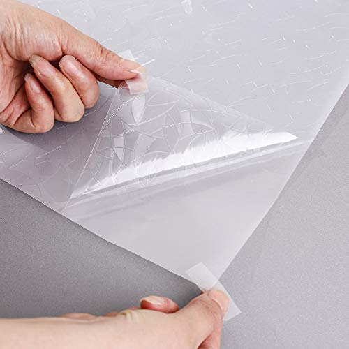 Mangobox Window Privacy Film Rainbow Window Clings 3D Decorative Window Vinyl Reflective Prism Window Stickers For Home Glass Door Kitchen Heat Control Anti-Glare Uv Blocking (17.5X78.7 Inches) #TOP3