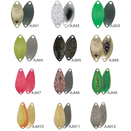 Valkein Hi-Burst AJM6 High Burst 0.1 oz (2.7 g), Yasushima Secret Color, 0.1 oz (2.4 g)