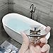 coamanug Bathtub Stopper | Shower Drain Hair Catcher, Pop-up Tub Stopper with Strainer | Bathroom Drain Plug | Drain Protector for 1-1/2 to 1-3/4