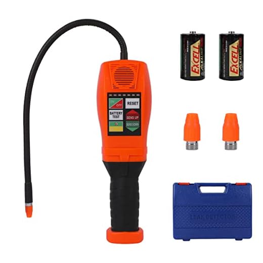 CMTOOL Refrigerant Leak Detector Kit, Freon Leak Detector, CFCs HCFCs HFCs Halogen Finder, for R134A R410A R22 R404A R407C 134A AZ-50 HP62 MP39