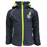  Outburst - Jungen Softshelljacke wasserabweisend und atmungsaktiv Traktor, dunkelblau - 8473308, Größe 104