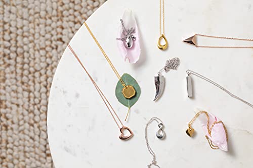 The Amore Cremation Necklace, Heart Cremation Necklace, Urn Pendant, Urn Necklace for Ashes, Necklace Urn, Necklace Urn for Ashes, Cremation Jewelry, Stainless Steel, Gold Urn Necklace4