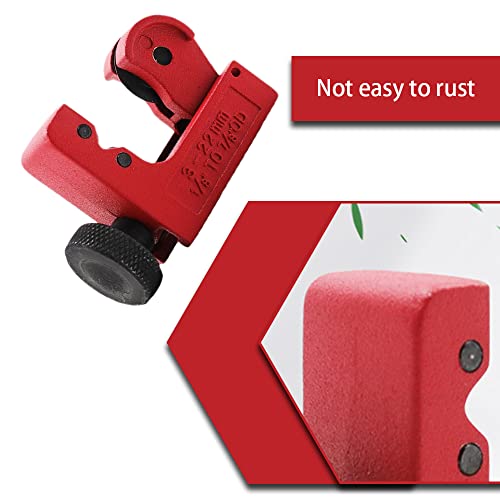 YongXiangPeng Pipe Cutter,3-22mm (1/8inch-7/8inch) Adjustable Mini Tube Cutter Heavy Duty Rigid Tubing Cutter for Stainless Steal Tubing Metal - Image 3
