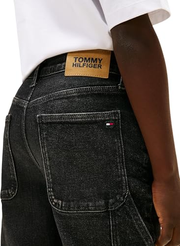 Jean worker Tommy Hilfiger garçon 9 mois denim noir décontracté