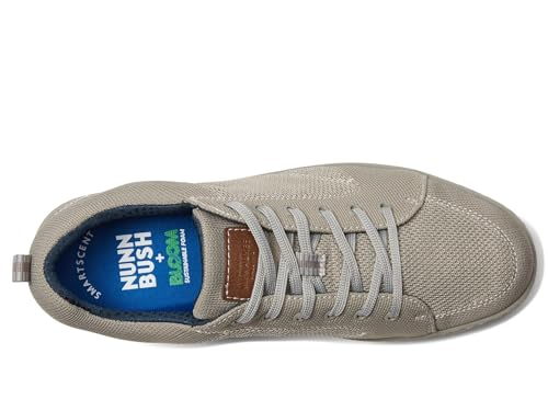 Image of Nunn Bush Aspire Knit Moccasin Toe Sneaker Oxford Comfortable Lightweight Fabric Lace Up