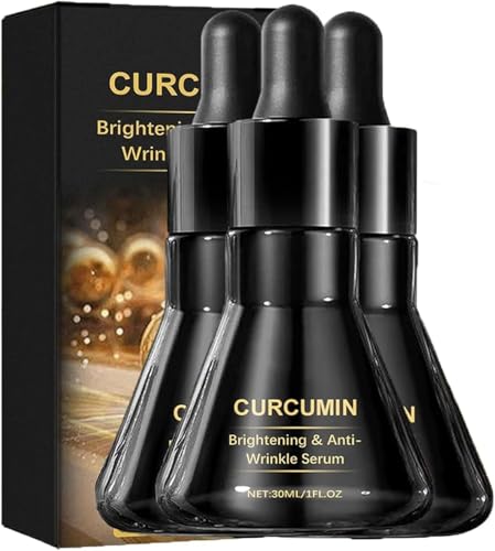 Sérum curcumine anti-taches et anti-rides pour lisser et illuminer le visage au quotidien