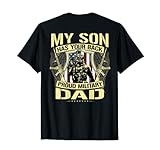 Photo Gallery uomo my son has your back - orgoglioso regalo per papà militare dell esercito maglietta Photo Gallery uomo my son has your back - orgoglioso regalo per papà militare dell esercito maglietta