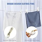 Beach Towel Clips for Sun Lounger, Heavy Duty Large Sunbed Clips Laundry Pegs for Beach Towels Clothes Pin Quilt Drying Windproof Hanging Beach Pool Chairs Sunlounger Cruise Essentials Accessories - Image 4