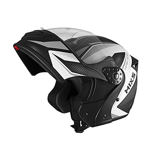 MIXS Capacete Escamoteável Gladiator Neo Fosco 62 Grafite, Multicor