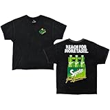 Ripple Junction Sprite Great Lymon Taste Retro Advertisement Men's Graphic T-Shirt Mineral Wash Black Large