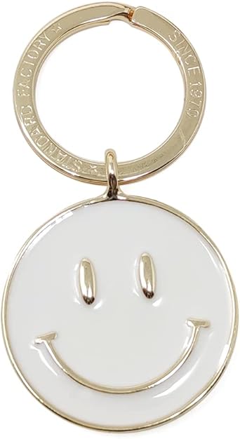 Amazon.co.jp: [Standard Factory] スマイル キーホルダー キーリング