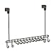 InterDesign Classico Over the Door Closet Organizer Rack for Ties, Belts - Bronze