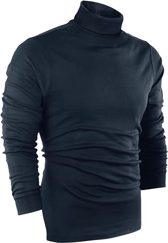 Utopia Wear Turtleneck Men Slim Fit UPF 50+ Lightweight...