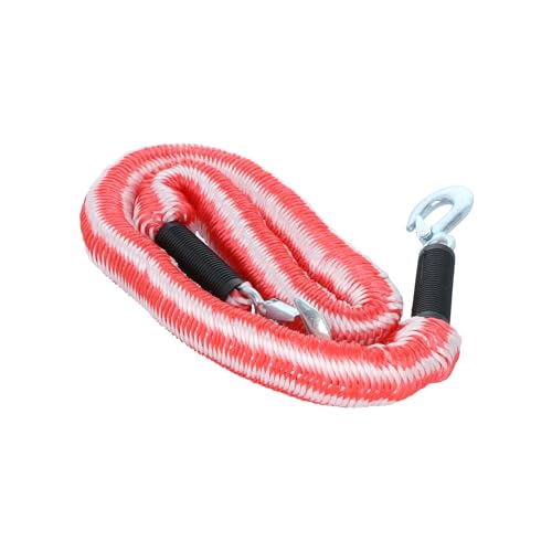 CARPOINT 0178749 Abschleppseil 2800 1.5-4 Meter mit Haken mit Aufbewahrungstasche Abschleppgurt Auto SUV
