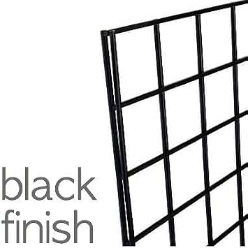 Only Hangers - Commercial Grade Gridwall Art Display Panels - Z Unit Includes Three 2' X 6' Panels
