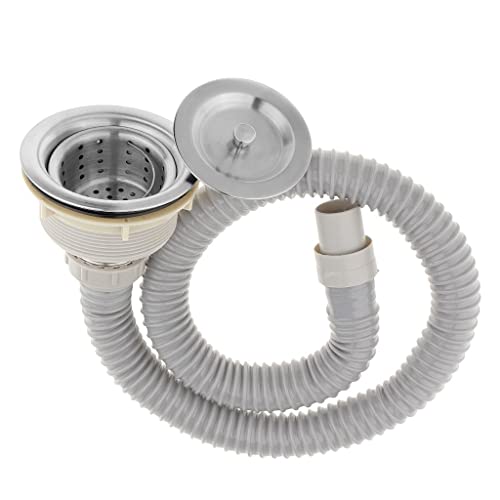 Sharplace Salon Friseur Haarwäsche Backwash Shampoo Bowl Waschbeckensieb mit Schlauchsatz, Art #a