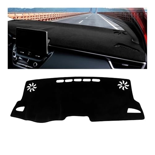 Tapis de tableau de bord antidérapant élimine reflets soleil Toyota Corolla E210 RHD