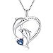 "I love you to the moon & Back" Unqiue Trendy Design Pendant Necklace (I Love You To The Moon & Back)