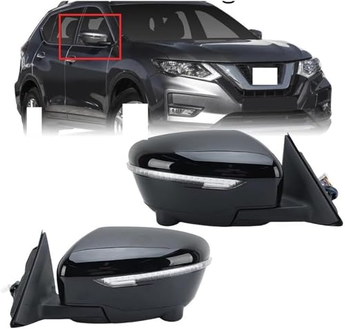 Rétroviseur X-Trail T32 pour contrôle technique et sécurité 13 fils - 2