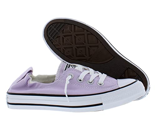 Image of Converse Chuck Taylor All Star Shoreline Slip-On Womens Shoes Size 6, Color: Pale Amethyst /White /Black