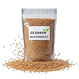 Buckwheat Seeds for Planting - Cover Crop, Grain, Bee Pasture, Pollinator, Wildlife Seed (1 Pound)