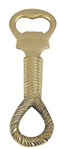 Flaschenöffner mit Tauknoten aus Messing Cover