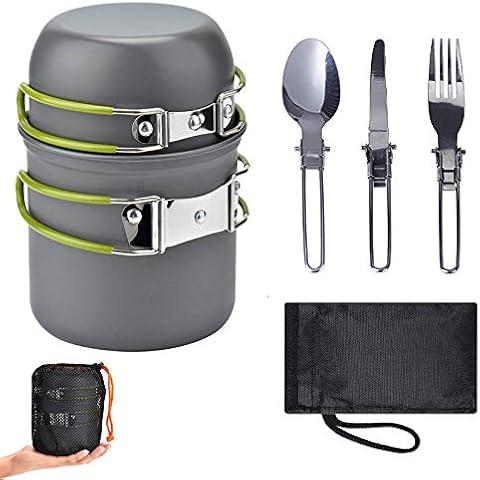Camping Kochgeschirr Kit Parkarma Outdoor Wandern Cookware Kit Cover