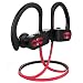 Mpow Flame Bluetooth Headphones Sport IPX7 Waterproof Wireless Sport Earbuds, Richer Bass HiFi Stereo In-Ear Earphones, 7-9 Hrs Playback, Running Headphones W/CVC6.0 Noise Cancelling Mic, Red