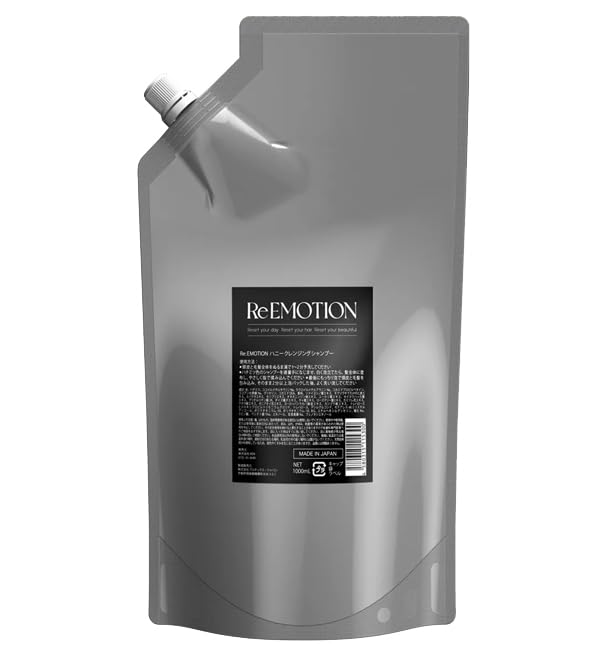Re:EMOTION ハニースイートクレンジングシャンプー 詰替用 1000ml Amazon | ReEMOTION ハニークレンジング シャンプー 1000mL 詰替用