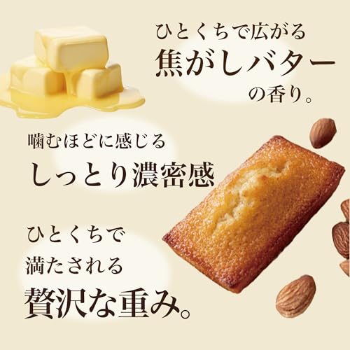 芦屋ティグ 焦がしバターフィナンシェ プレーン 5個入り