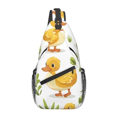 Bolso bandolera para mujer y hombre diseño pato
