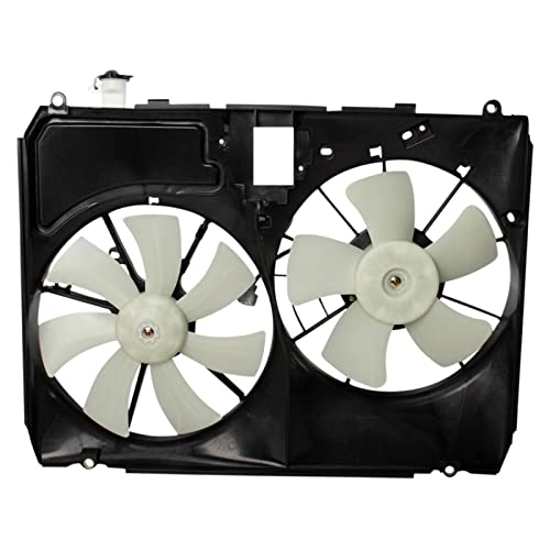 TRQ Radiator Dual Cooling Fan Assembly 2004-2006 Lexus