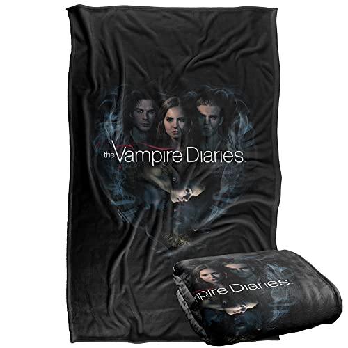 Vampire Diaries Hearts Desire Silky Touch Super Soft Throw Blanket 36″ x 58″,Hearts Desire