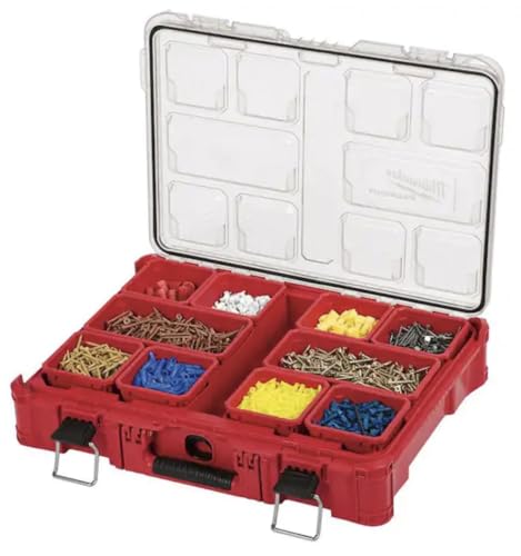Milwaukee 10-Bin Impact Resistant Polymer Organizer