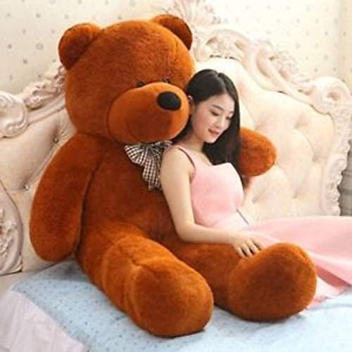 Teddy Bear 7 Feet for Girls Soft Plush Stuffed Toys, Huggable and Lovable Teddy Bear Gift for Birthday Kids, Girls, Wife, Girlfriend, Valentine's, Anniversary (Brown)