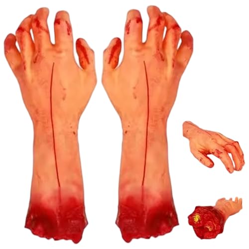 Manos cortadas de Halloween para asustar en tu casa encantada 3