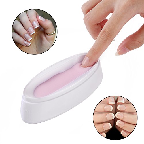 MAKARTT Dipping Powder Container French Dip Jar French Manicure Molding Easy White Pink Smile Line