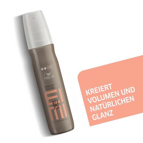 Wella EIMI Perfect Setting Hitzeschutzspray – Volumenspray mit leichtem Halt – pflegendes Föhnspray für einen natürlichen Look mit gesundem… – Ansicht 5
