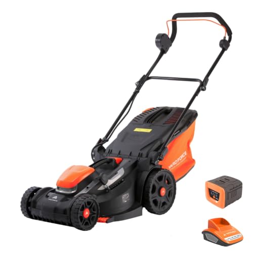 Yard Force LM G37A 40V Cordless Brushless Lawn Mower with 2.5Ah...