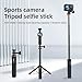 Generic 51CM Tripod Extension Rod for DJI Pocket 3, Action Camera Extended Selfie Stick Stand 1/4