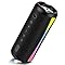 Cassa Bluetooth Portatile Potente 20W, Altoparlante Bluetooth con HiFi Stereo Deep Bass, IP7 Speaker Bluetooth 5.4, Accoppiamento TWS, 20H di Autonomia, Luce RGB, Microfono Incorporato, USB-C, Nero
