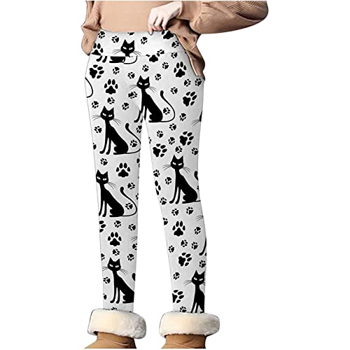 Posijego Meias femininas outono inverno natal térmicas bodycon férias gráfico calças meias para mulh